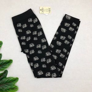 NWT Pink Rose Cozy Fleece Leggings